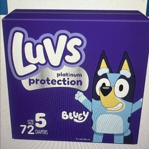 Luvs Platinum Protection Diapers Size 5